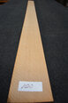 Europees eiken fineer  210 x 11-12 cm | 0.6mm | Kwartiers | 0,242m&sup2;