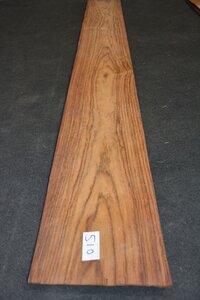 Indisches Palisander furnier 256 x 28 - 29 cm | 0.6 mm | 0,7296 m&sup2;