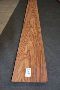 Indisches Palisander furnier 285 x 24 - 27 cm | 0.6 mm | 0,7268 m&sup2;