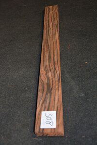 Coromandel furnier 79 x 7 - 8 cm | 0.6 mm | 0,0593 m&sup2;