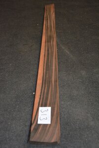 Coromandel furnier 138 x 7 - 7 cm | 0.6 mm | 0,0966 m&sup2;