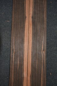 Coromandel furnier 244 x 9 - 10 cm | 0.6 mm | 0,2318 m&sup2;