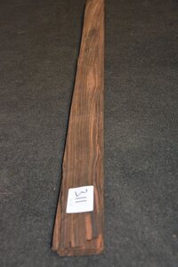 Coromandel furnier 132 x 7 - 17 cm | 0.6 mm | 0,1584 m&sup2;