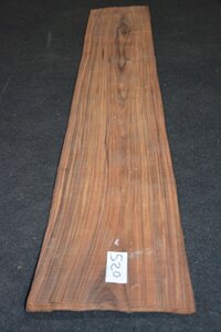 Swietenia-Mahagoni furnier 242 x 44 - 45 cm | 0.6 mm | 1,0769 m&sup2;