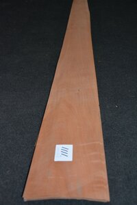 Birne furnier 200 x 11 - 16 cm | 0.6 mm | 0,2700 m&sup2;