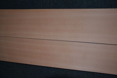 Birne furnier 272 x 9 - 11 cm | 0.6 mm | 0,2720 m&sup2;