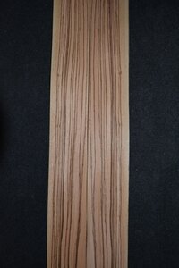 Zebrano furnier 330 x 11 - 11,5 cm | 0.6 mm | 0,3713 m&sup2;