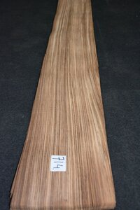 Zebrano furnier 230 x 24 - 24 cm | 0.6 mm | 0,5520 m&sup2;