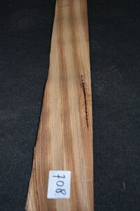 Zebrano furnier 99 x 11,5 - 12 cm | 0.6 mm | 0,1163 m&sup2;
