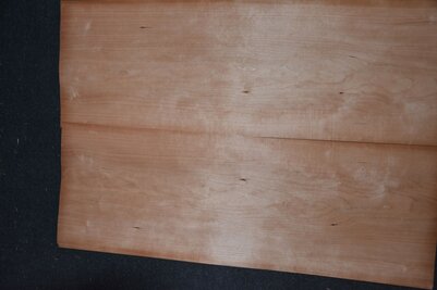 Kirsche furnier 78 x 21 - 21 cm | 0.6 mm | 0,1638 m&sup2;