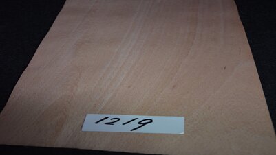 Buche furnier 215 x 20 - 20 cm | 0.6 mm | 0,4300 m&sup2;