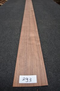 Amerikanischer Nussbaum furnier 225 x 13 - 13 cm | 0.6 mm | 0,2925 m&sup2;