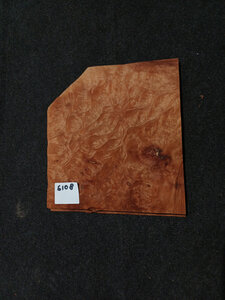 Madrona furnier 28/19 x 25 - 25 cm | 0.6 mm | 0,0614 m&sup2;