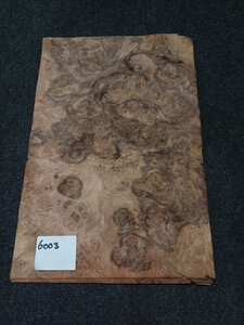 Wurzelholz furnier 36 x 24 - 24 cm | 0.6 mm | 0,1296 m&sup2;