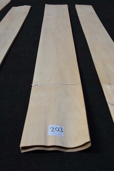 Ahorn furnier 155 x 21 - 21 cm | 0.6 mm | 0,3255 m&sup2;