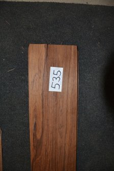 Madagascar palissander Furnier 233 x 13-14 cm | 0.6 mm | 0,315m&sup2;