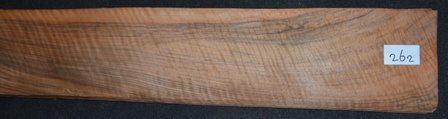 Franz&ouml;sischer Nussbaum Furnier moir&eacute; 130 x 17 cm | 0.8mm | 0,221m&sup2;