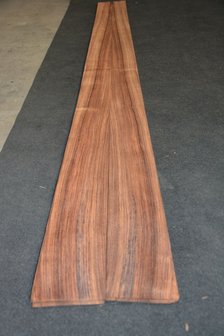 Indisch palissander Furnier 248 x 11-13 cm | 0.6 mm | 0,2976m&sup2;