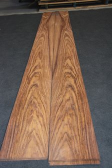 Indisch palissander Furnier 290 x 22-24 cm | 0.6 mm | 0,667m&sup2;