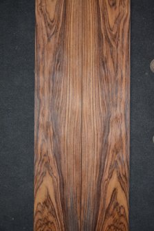 Indisch palissander Furnier 290 x 22-24 cm | 0.6 mm | 0,667m&sup2;