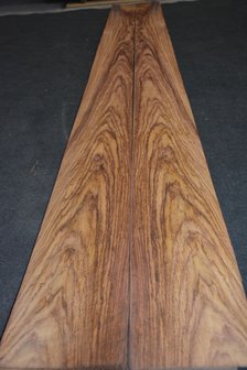 Indisch palissander Furnier 307 x 20-21 cm | 0.6 mm | 0,629m&sup2;