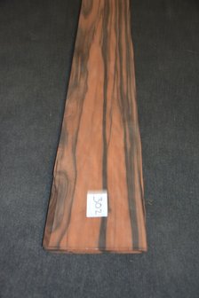 Coromandel furnier 123 x 18 - 19 cm | 0.6 mm | 0,2276 m&sup2;