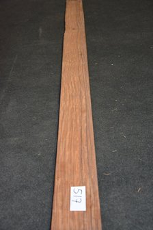 Santos palissander Furnier 232 x 11-14 cm | 0.6 mm | 0,29m&sup2;