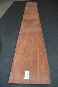 Afrikaans palissander Furnier 250 x 33 cm | 0.6 mm | 0,825m&sup2;