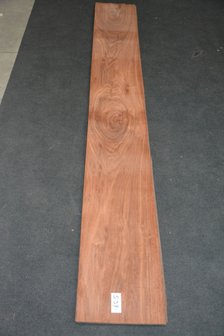 Afrikaans palissander Furnier 250 x 33 cm | 0.6 mm | 0,825m&sup2;