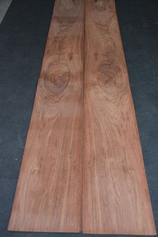 Afrikaans palissander Furnier 250 x 33 cm | 0.6 mm | 0,825m&sup2;