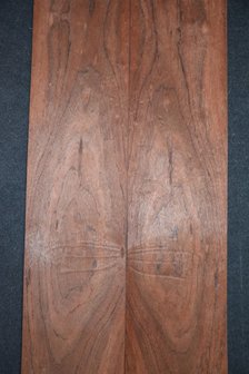 Afrikaans palissander Furnier 250 x 22 cm | 0.6 mm | 0,55m&sup2;