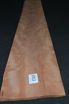 Birnbaum Furnier 252 x 23-26 cm | 0.6 mm | 0,62m&sup2;
