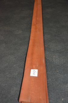 Moabi Furnier 260 x 12 cm | 0.6 mm | 0,31m&sup2;