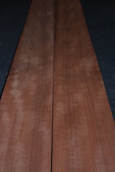 Moabi Furnier 218 x 10-12 cm | 0.6 mm | 0,24m&sup2;