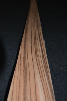 Zebrano Furnier 320 x 10-11 cm | 0.6 mm | 0,34m&sup2;