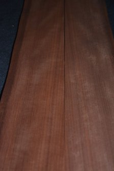 Moabi furnier 220 x 12 - 12 cm | 0.6 mm | 0,2640 m&sup2;