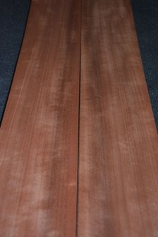 Moabi Furnier 208 x 12 cm | 0.6 mm | 0,25m&sup2;