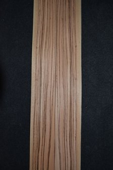 Zebrano Furnier 330 x 11-11,5 cm | 0.6 mm | 0,37m&sup2;