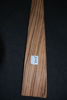 Zebrano Furnier 330 x 11-11,5 cm | 0.6 mm | 0,37m&sup2;