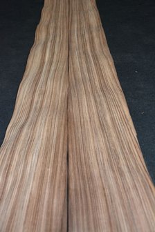 Zebrano Furnier 233 x 19-20 cm | 0.6 mm | 0,45m&sup2;