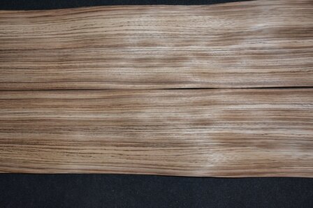 Zebrano Furnier 233 x 19-20 cm | 0.6 mm | 0,45m&sup2;