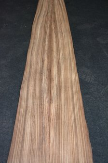 Zebrano Furnier 226x 14-15 cm | 0.6 mm | 0,33m&sup2;