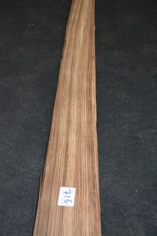 Zebrano Furnier 226x 14-15 cm | 0.6 mm | 0,33m&sup2;