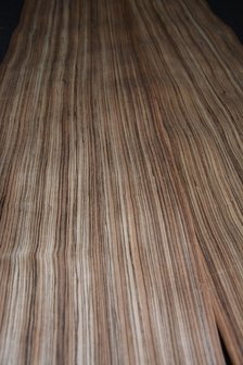 Zebrano Furnier 290 x 28-29 cm | 0.6 mm | 0,83m&sup2;