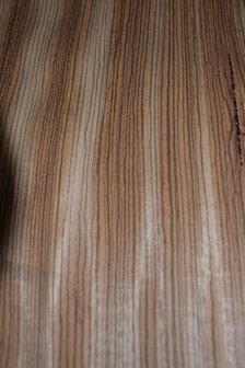 Zebrano Furnier 100 x 34-35 cm | 0.6 mm | 0,345m&sup2;