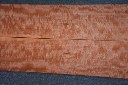 Makore Furnier 213 x 16 cm | 0.6mm | 0,34m&sup2;