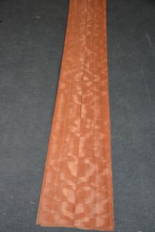 Makore furnier 223 x 16 - 17 cm | 0.6 mm | 0,3680 m&sup2;