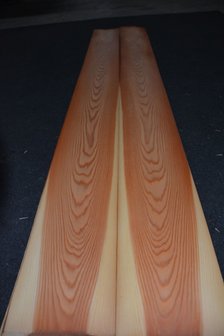 Sibirische L&auml;rche 196 x 19-20 cm | 0.6mm | 0,38m&sup2;