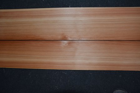 Sibirische L&auml;rche furnier 280 x 14 - 16 cm | 0.6 mm | 0,4200 m&sup2;