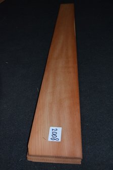 Sibirische L&auml;rche furnier 176 x 16 - 16 cm | 0.6 mm | 0,2816 m&sup2;